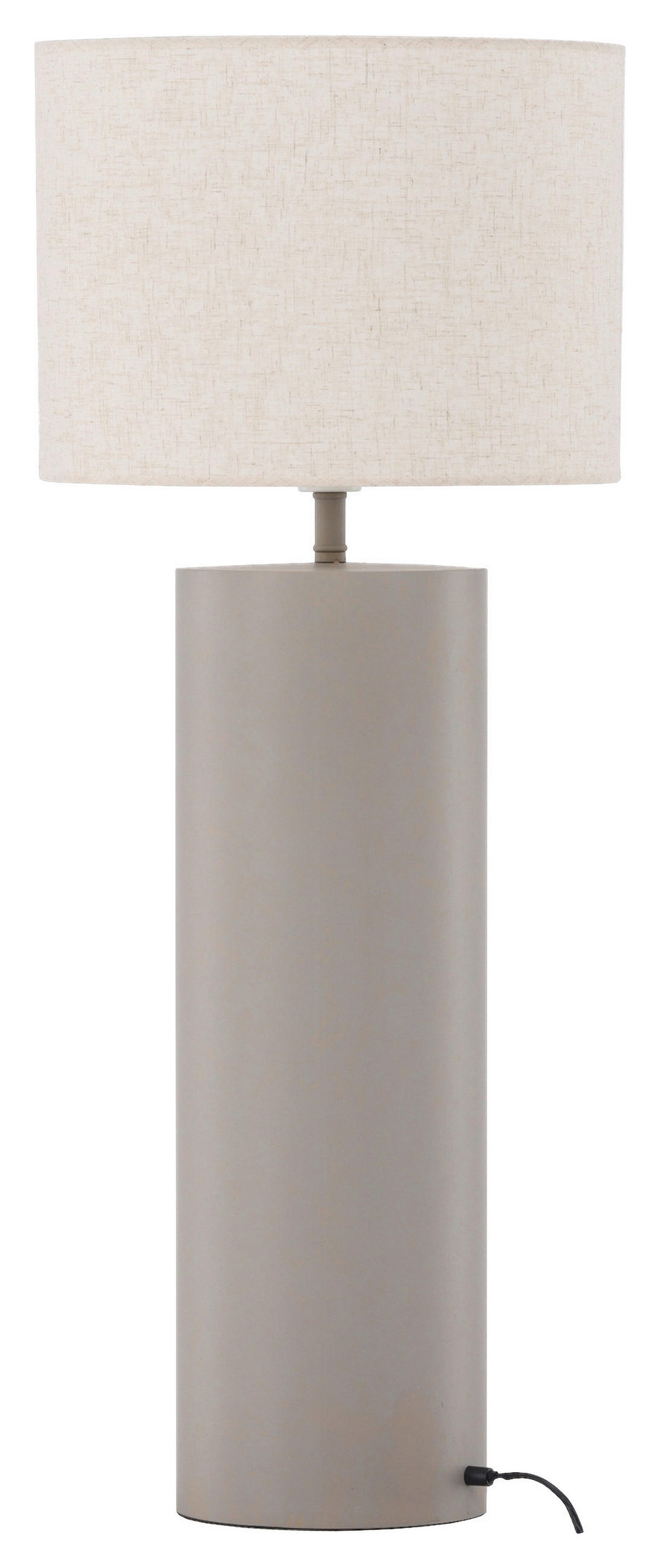 GOLVLAMPA  40/100/40 cm   - grå, Basics, textil (40/100/40cm) - P & B