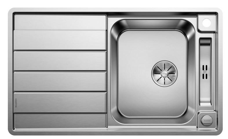 SPÜLE 522102  - Edelstahlfarben, Basics, Metall (86/17,5/51cm) - Blanco