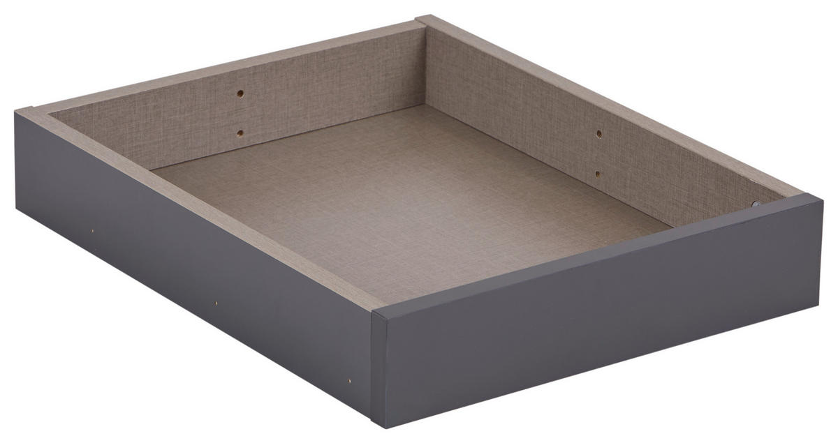TIROIR 46,8/8,1/37,5 cm   - Braun, Holzwerkstoff (46,8/8,1/37,5cm) - Hom`in