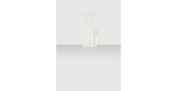 FERTIGSTORE halbtransparent  - Naturfarben, Design, Textil (140/255cm) - Novel