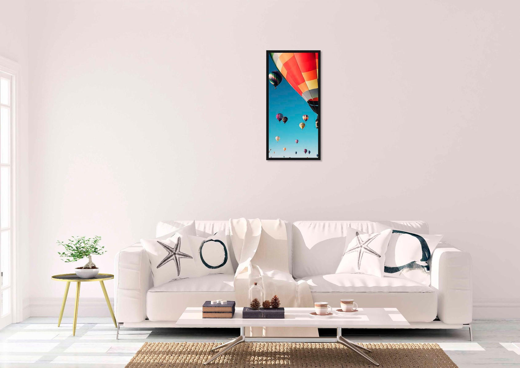 BILD 48/98 cm  - Multicolor/Schwarz, Design, Holz/Kunststoff (48/98cm)