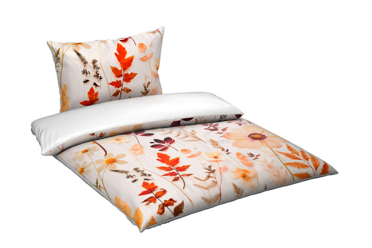 WENDEBETTWÄSCHE 2-teilig Satin 140/200 cm  - Multicolor, Textil (140/200cm) - Novel