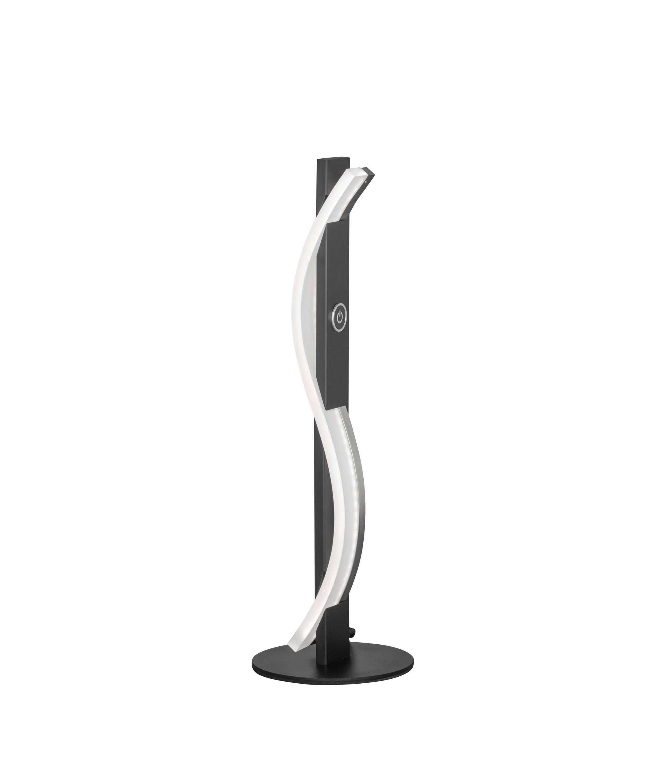 LED-TISCHLEUCHTE - Schwarz, Design, Metall (13,00/40,50cm) - Fischer & Honsel