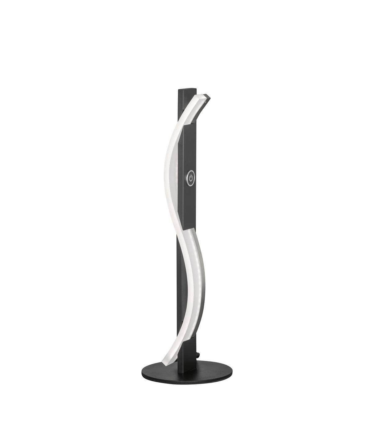 LED-TISCHLEUCHTE - Schwarz, Design, Metall (13,00/40,50cm) - Fischer & Honsel