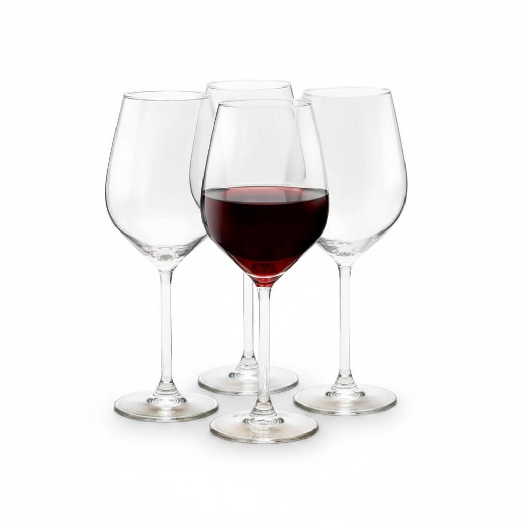 GLÄSERSET Ida 4-teilig  - Klar, Basics, Glas (9,1/23,5cm) - Van Well