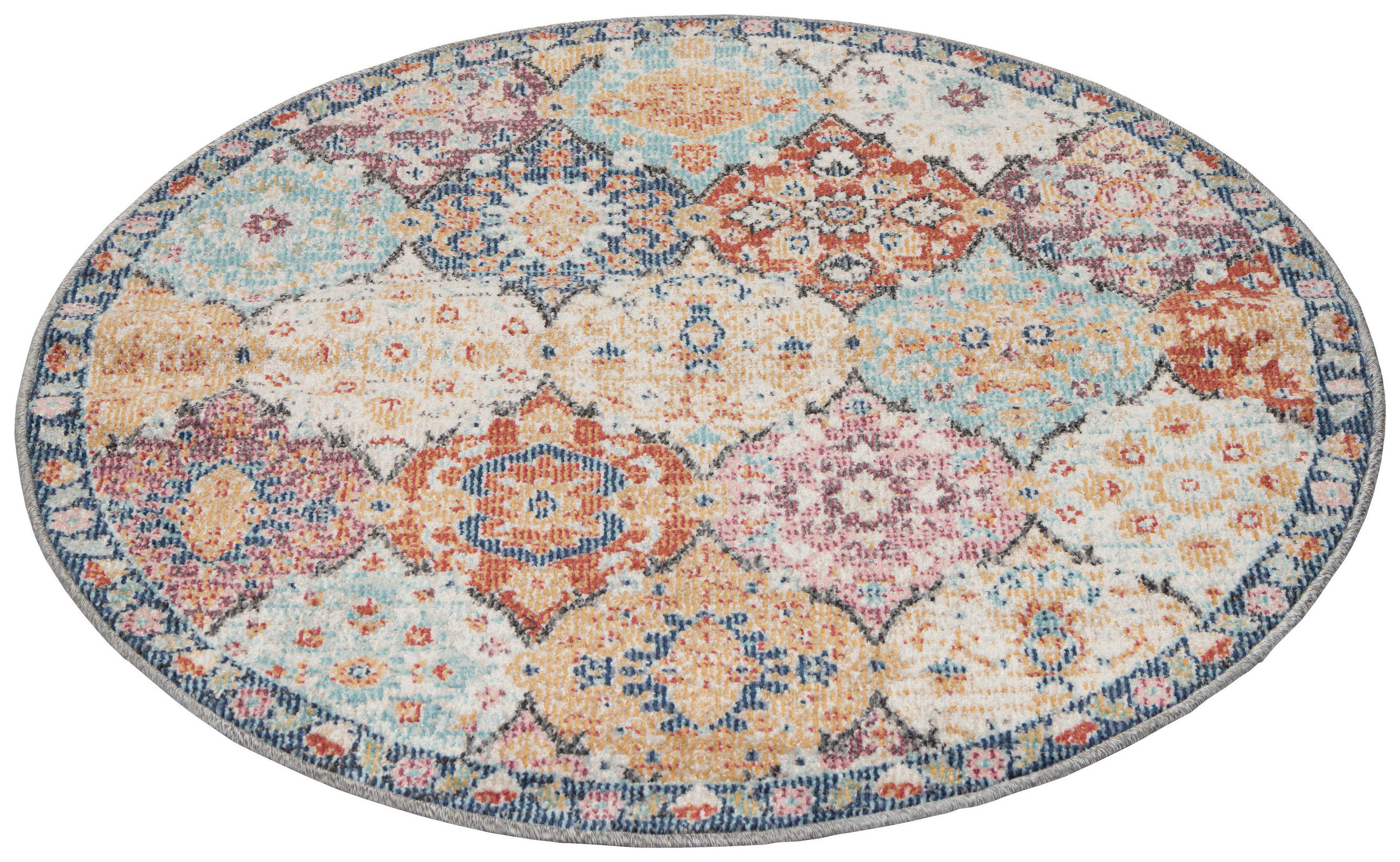 OUTDOORTEPPICH 120 cm Salsa Outdoor Multicolor  - Multicolor, KONVENTIONELL, Textil (120cm) - Novel