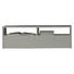 TV-ELEMENT Sandfarben - Sandfarben/Grau, MODERN, Kunststoff (139/44/41cm) - CARRYHOME