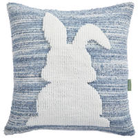 KISSENHÜLLE CUELLO 45/45 cm  - Blau/Creme, Textil (45/45cm) - Esposa