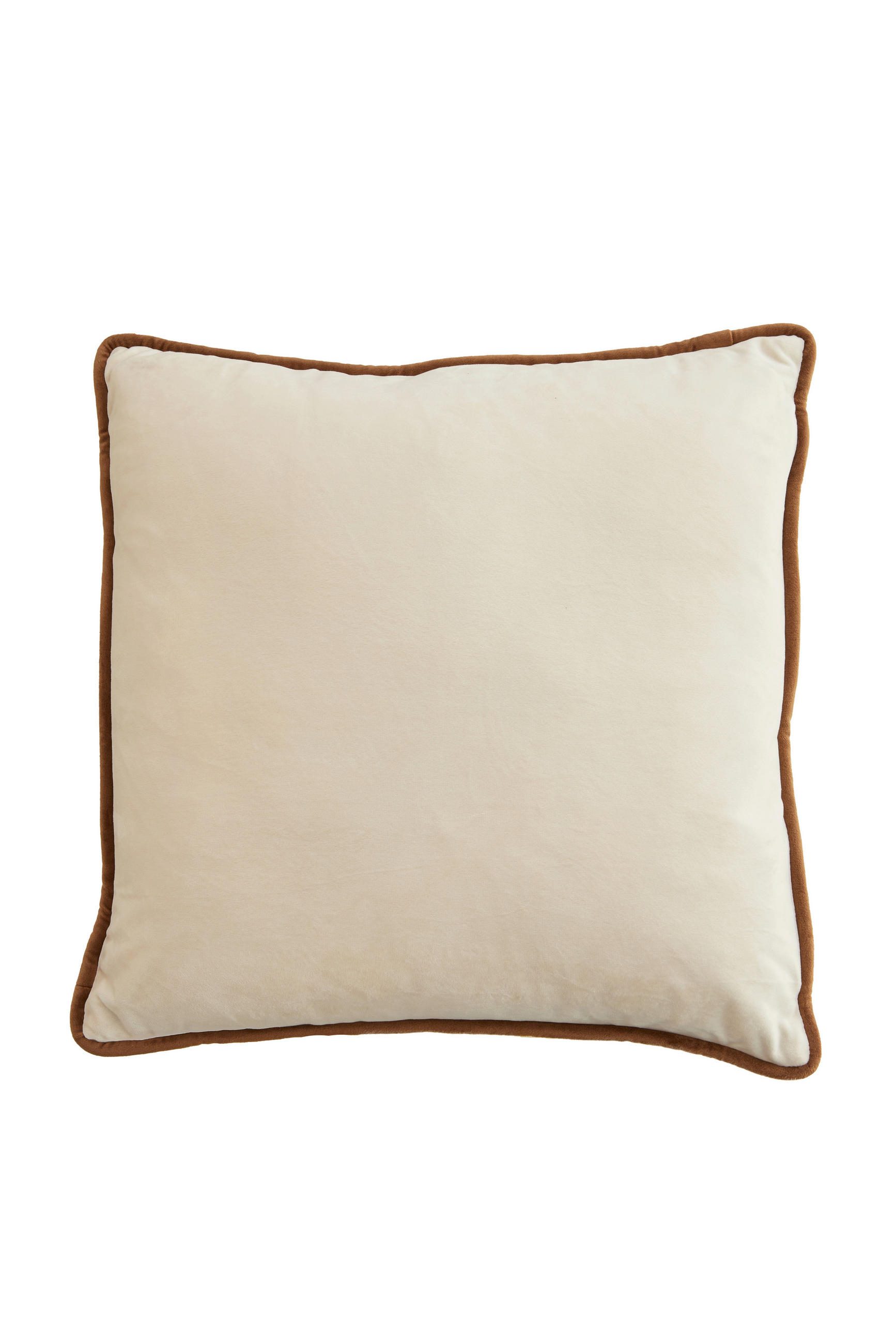 ZIERKISSEN CIVENS 45/45 cm  - Sandfarben/Creme, LIFESTYLE, Textil (45/45cm) - Light & Living