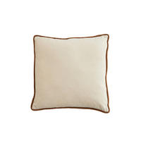 ZIERKISSEN CIVENS 45/45 cm  - Sandfarben/Creme, LIFESTYLE, Textil (45/45cm) - Light & Living