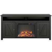 LOWBOARD Farmington  in 151/40/75 cm  - Schwarz, Design, Holzwerkstoff/Metall (151/40/75cm) - MID.YOU