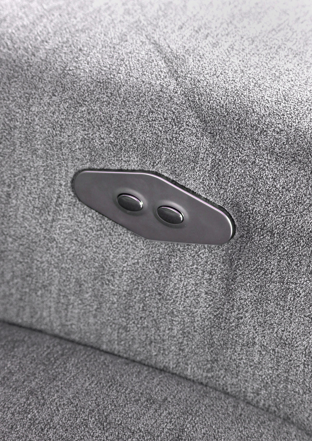 ECKSOFA  in Flachgewebe Hellgrau  205/300 cm  - Hellgrau/Schwarz, KONVENTIONELL, Textil/Metall (205/300cm) - Carryhome