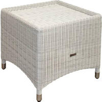 GARTENHOCKER  - Alufarben/Weiß, Design, Kunststoff/Metall (48/44/48cm) - Zebra 