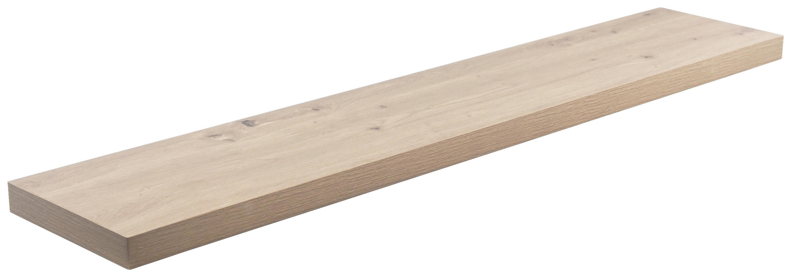 WANDBOARD in 120/3,8/23,5 cm Eichefarben  - Eichefarben, Basics, Holzwerkstoff (120/3,8/23,5cm) - Boxxx
