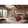 POLSTERBETT 180/200 cm  in Grau  - Grau, Modern, Holz/Holzwerkstoff (180/200cm) - MID.YOU