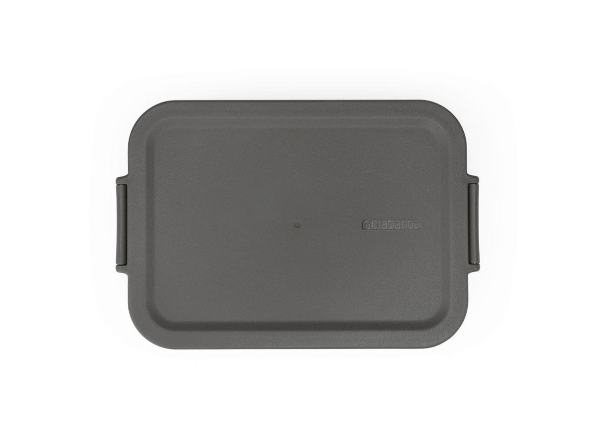 KRABIČKA NA OBĚD  - tmavě šedá, Basics, plast (20/5.5/13.5cm) - Brabantia