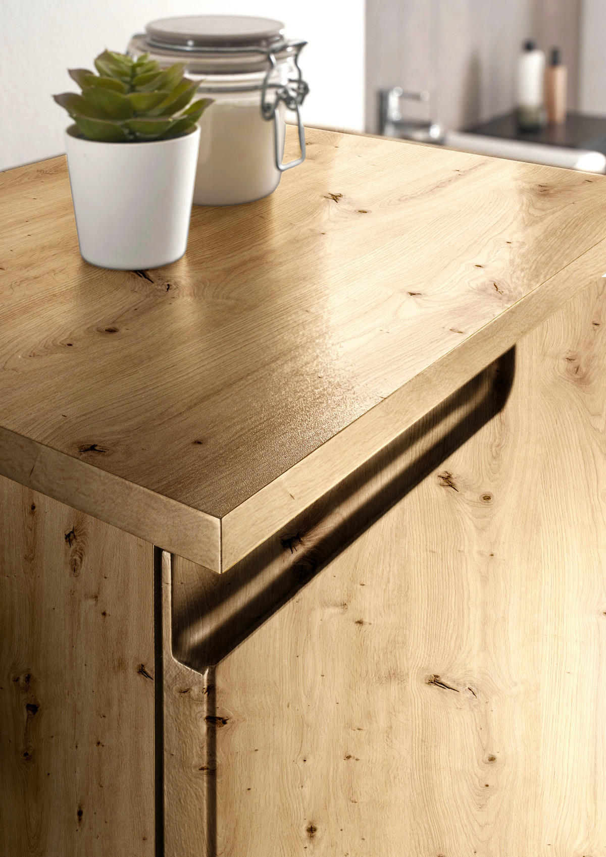 UNTERSCHRANK in   - Schwarz/Eiche Artisan, Modern, Holzwerkstoff/Kunststoff (40/85/32cm) - MID.YOU
