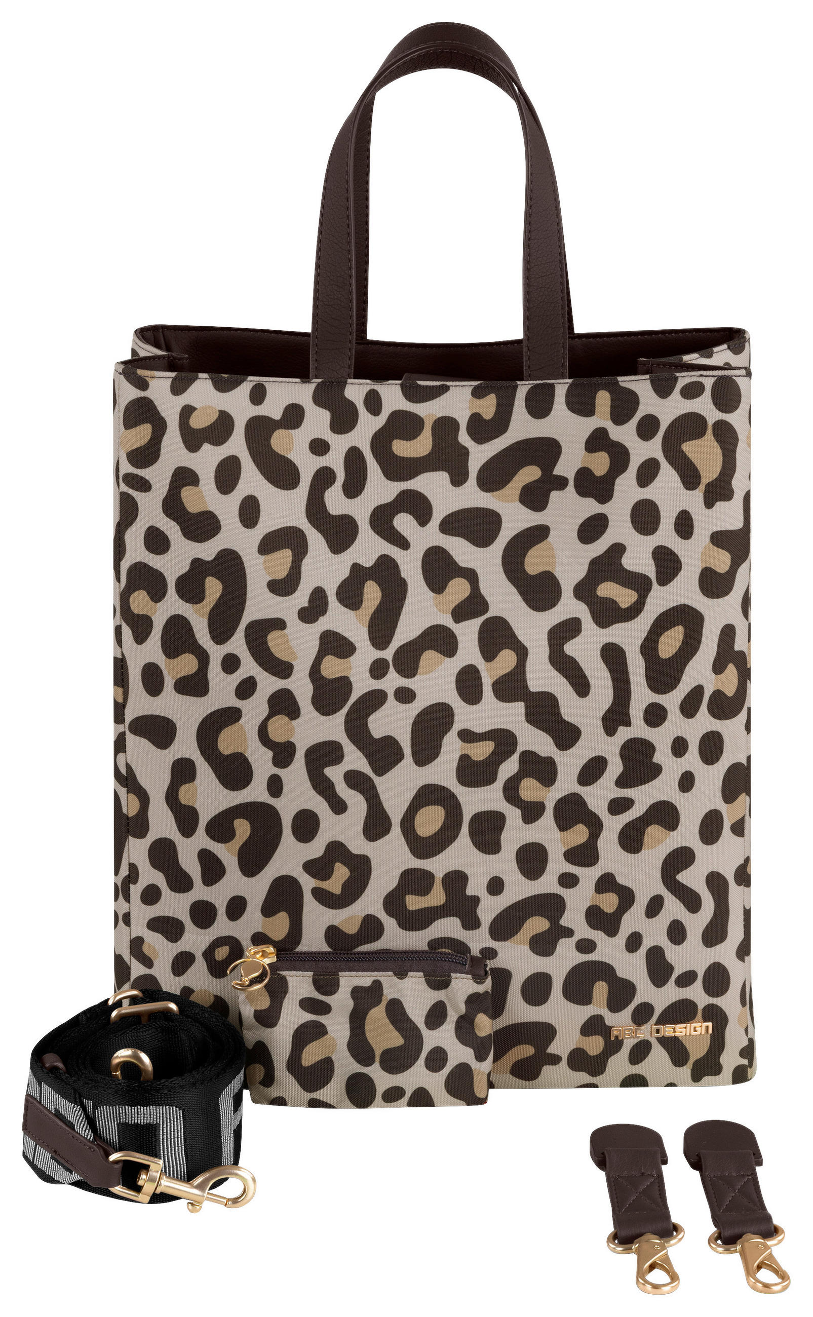 WICKELTASCHE 2025  - Beigebraun, Basics (15/29.5/34.5cm) - ABC Design