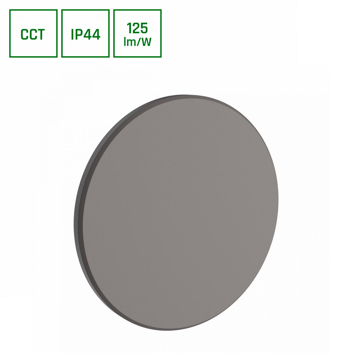 ZUNANJA STENSKA SVETILKA  PIATTA       18/18/4,7 cm      - Basics (18/18/4,7cm)
