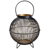 LAMPÁŠ kov - čierna/zlatá, Design, kov (23/22cm) - Ambia Home