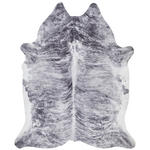 KUNSTFELL 125/155 cm Dallas  - Dunkelgrau/Hellgrau, LIFESTYLE, Textil (125/155cm) - Novel