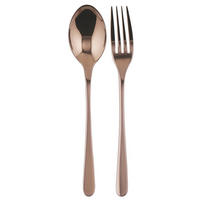 PRIBOR ZA SALATU - bakarna, Osnovno, metal (21/12/4cm) - Sambonet