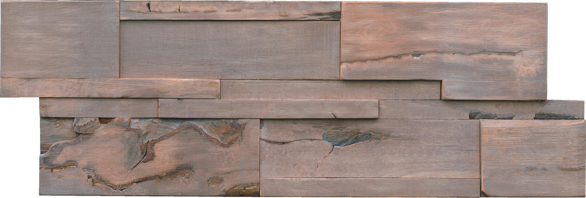 WANDVERKLEIDUNG - Grau, Basics, Holz (56/20/2cm)