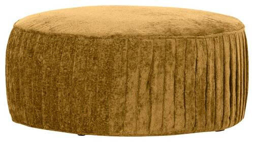 HOCKER Chenille Gelb  - Gelb/Schwarz, Design, Kunststoff/Textil (75/38/75cm) - Landscape