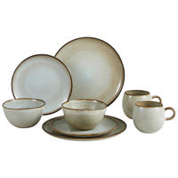 KOMBISERVICE 8-teilig  - Grau, Basics, Keramik - Creatable