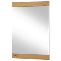 WANDSPIEGEL 59/83/7 cm  - Eichefarben, Design, Glas/Holz (59/83/7cm)