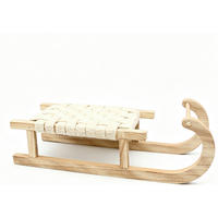 DEKORATIONSSLÄDE  - cremefärgad/naturfärgad, Natur, trämaterial/textil (25/9/5,5cm) - X-Mas