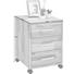 ROLLCONTAINER - Eichefarben/Alufarben, Natur, Holz/Kunststoff (40/56,7/42cm) - Linea Natura ROLLCONTAINER - Eichefarben/Alufarben, Natur, Holz/Kunststoff (40/56,7/42cm) - Linea Natura
