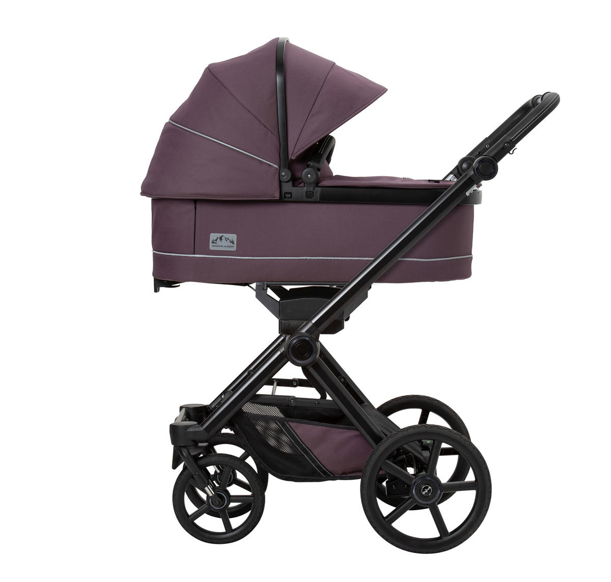 KINDERWAGENSET Outdoor Activity  - Aubergine, Basics, Textil (58/116/96cm) - Hartan
