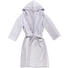 BADEMANTEL Grau, Silberfarben - Silberfarben/Grau, Basics, Textil (L) - Cawoe