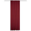 WÄRMESCHUTZVORHANG Verdunkelung 135/245 cm   - Bordeaux, Basics, Textil (135/245cm)