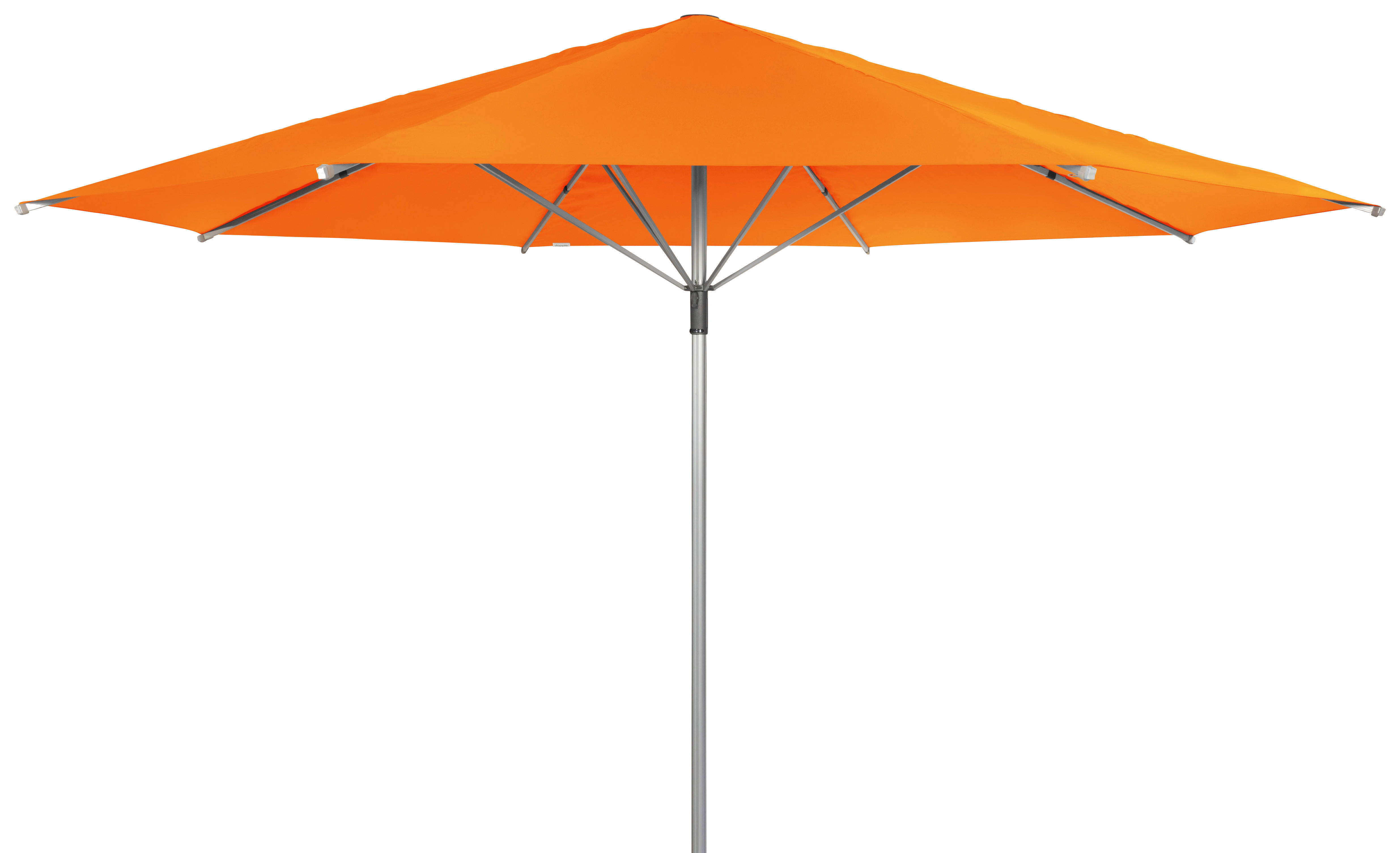 SONNENSCHIRM 500 cm Orange  - Alufarben/Orange, Basics, Textil/Metall (500/500cm) - Doppler