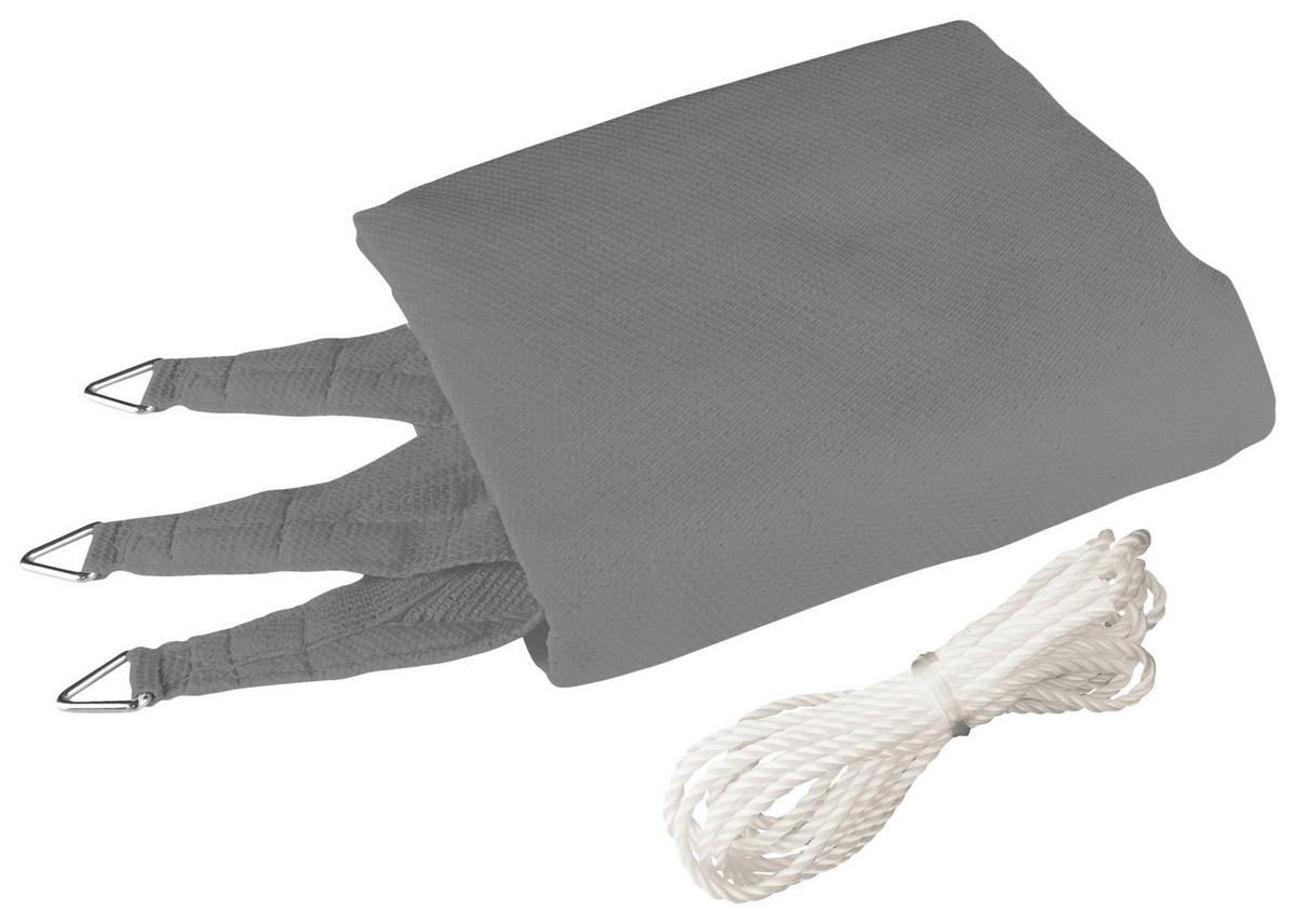 TIENIACA PLACHTA DO ZÁHRADY 500/500/500 cm - sivá, Basics (500/500/500cm)