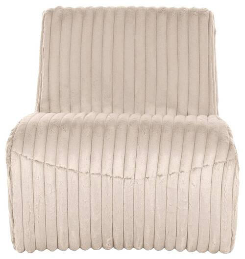 SESSEL in Cord Creme  - Creme/Schwarz, KONVENTIONELL, Kunststoff/Textil (68/72/89cm) - Carryhome