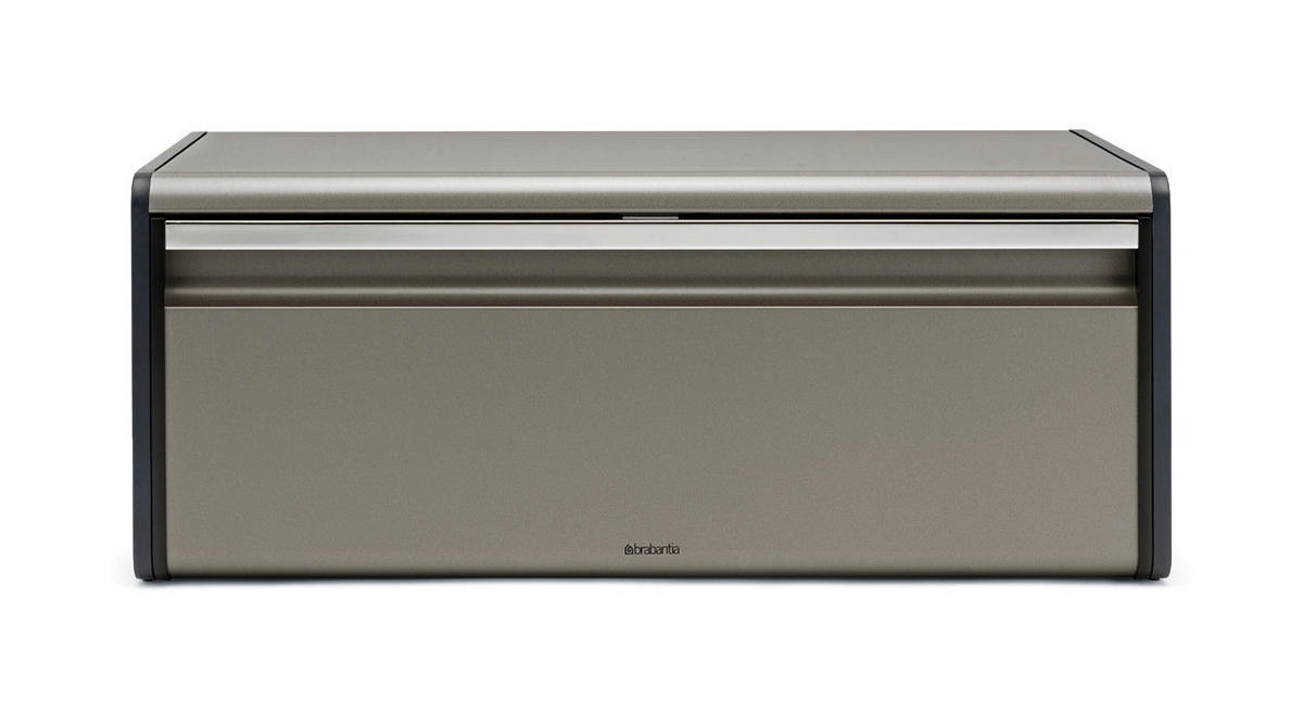 POSODA ZA KRUH   46.5/18.7/25 cm           - platinaste barve, Basics, kovina (46.5/18.7/25cm) - Brabantia