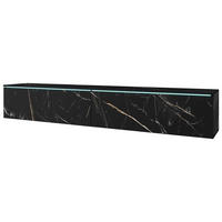 LOWBOARD D180  in 180/30/33 cm  - Graphitfarben/Grau, Basics, Holzwerkstoff/Kunststoff (180/30/33cm) - P & B