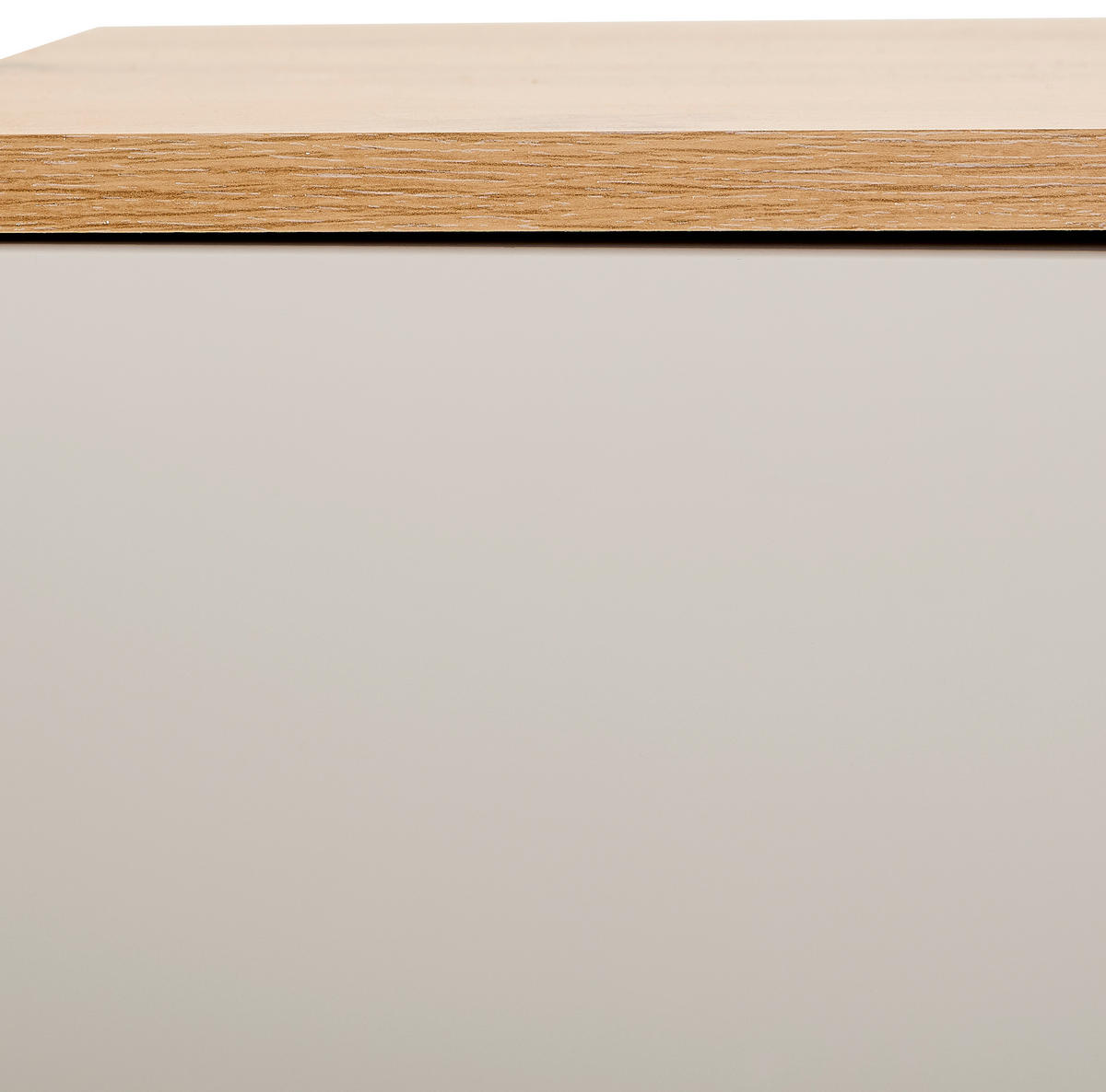 SIDEBOARD Swim 165/80/40 cm 4 Schublade(n)  - Kaschmir/Schwarz, Design, Holzwerkstoff/Kunststoff (165/80/40cm) - MID.YOU