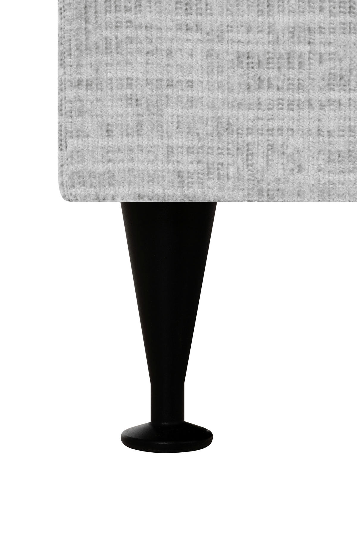 BOXSPRINGBETT 100/200 cm  Silberfarben  - Silberfarben/Schwarz, Konventionell, Holzwerkstoff/Textil (100/200cm) - Welnova