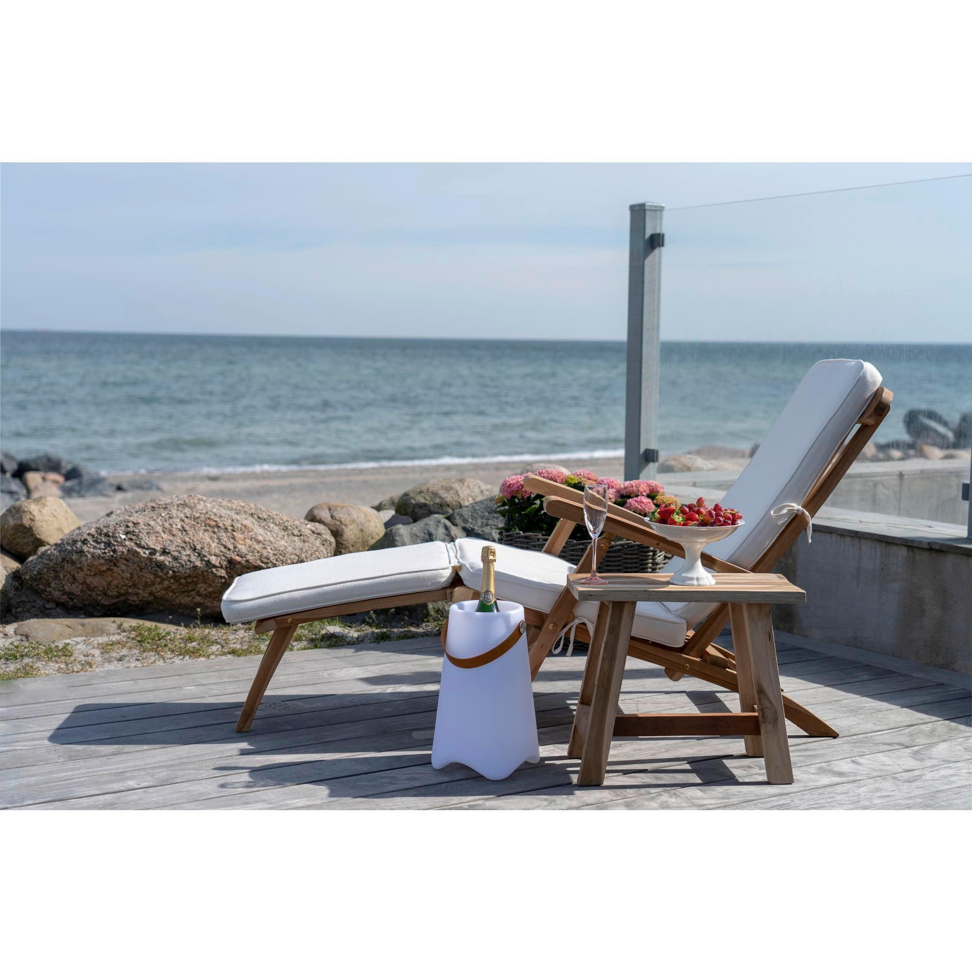 GARTENLIEGE 60/95/150 cm  - Braun, MODERN, Holz (60/95/150cm) - MID.YOU