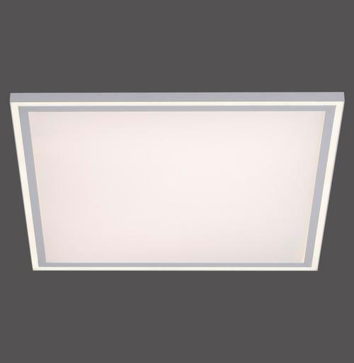 LED-DECKENLEUCHTE 46,4/46,4/6,2 cm   - Weiß, Basics, Kunststoff/Metall (46,4/46,4/6,2cm)