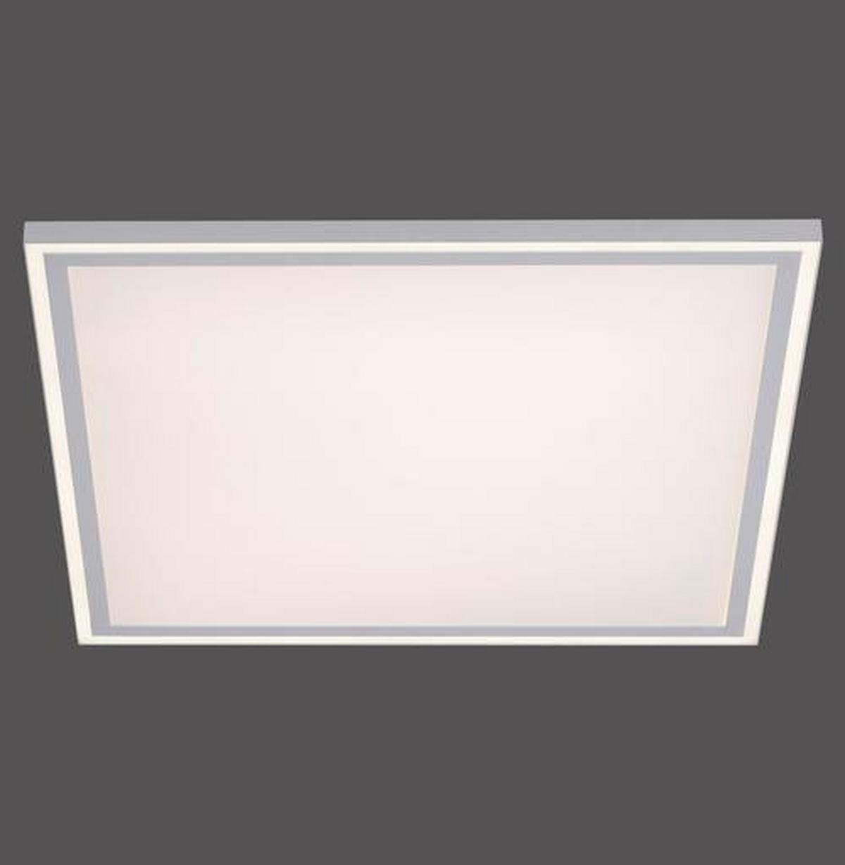LED-DECKENLEUCHTE 46,4/46,4/6,2 cm   - Weiß, Basics, Kunststoff/Metall (46,4/46,4/6,2cm)