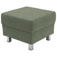 2-SITZER-SOFA - Chromfarben/Hellgrün, Design, Textil/Metall (158/83/85cm) - Xora