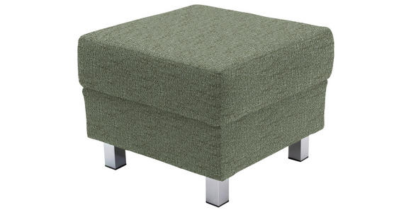 2-SITZER-SOFA - Chromfarben/Hellgrün, Design, Textil/Metall (158/83/85cm) - Xora