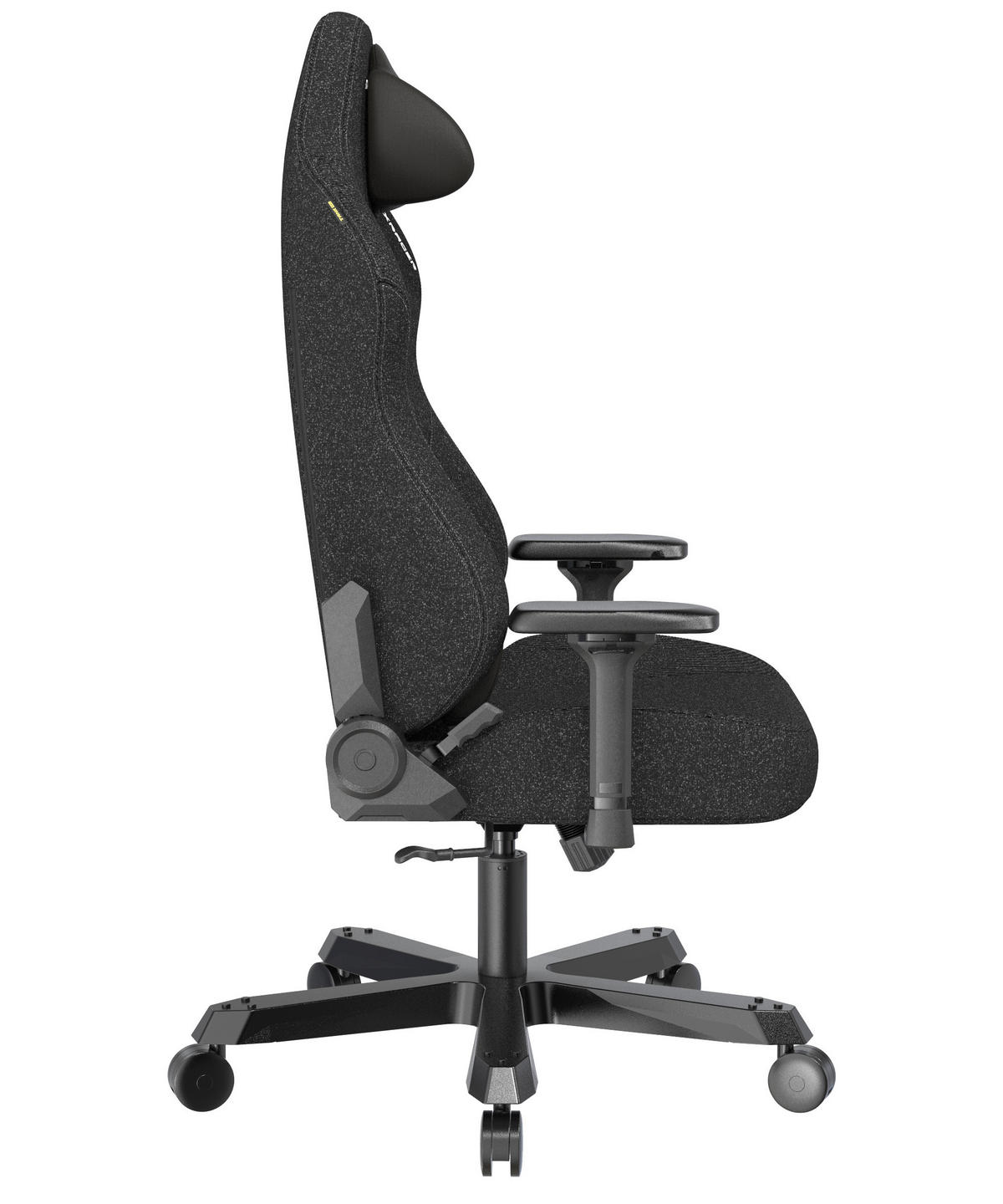 GAMINGSTUHL Schwarz Metall, Textil   - Schwarz, KONVENTIONELL, Textil/Metall (66/1440/60cm) - Dxracer