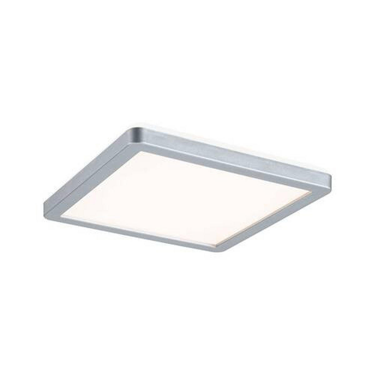 LED-PANEEL 19/19/2,8 cm   - Chromfarben, Basics, Kunststoff (19/19/2,8cm) - Paulmann