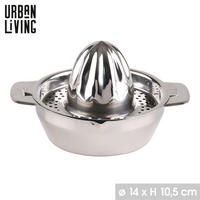 OŽEMALNIK ZA LIMONE - srebrne barve, Basics, kovina (14/10,5cm)